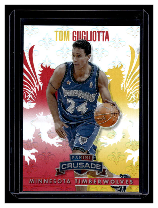 2013-14 Panini Crusade "Red" #24 Tom Gugliotta #'d /349 (Minnesota Timberwolves)