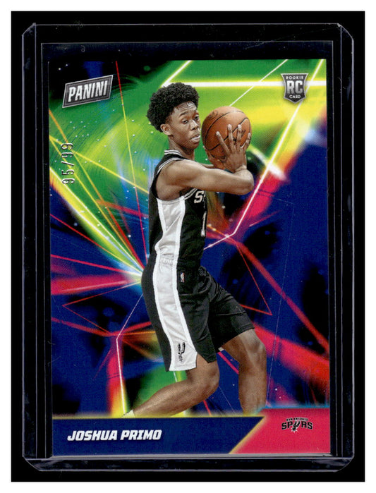 2021-22 Panini #RC12 Joshua Primo #'d /99 Rookie RC (San Antonio Spurs)