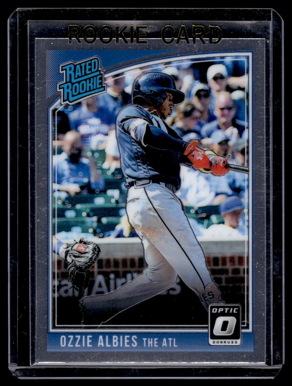 2018 Donruss Optic Rated Rookie #36 Ozzie Albies (Atlanta Braves)