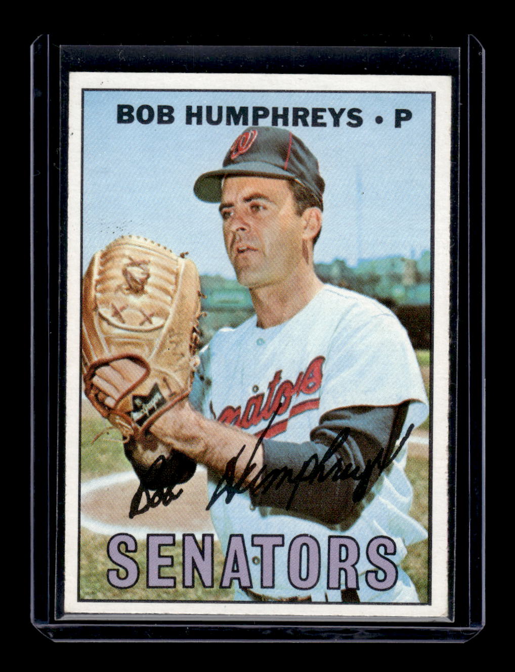 1967 Topps #478 Bob Humphreys (Washington Senators)