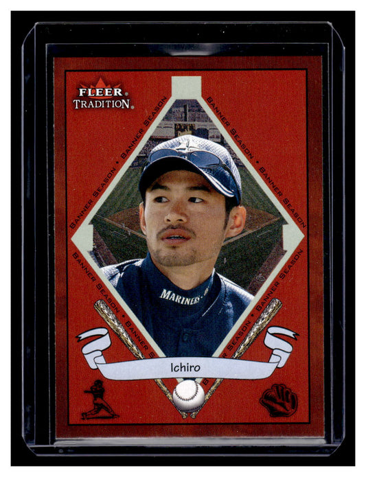 2002 Fleer Tradition #487 Ichiro (Seattle Mariners)