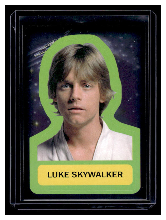 2015 Topps Star Wars Journey to The Force Awakens Stickers Luke Skywalker #S-1