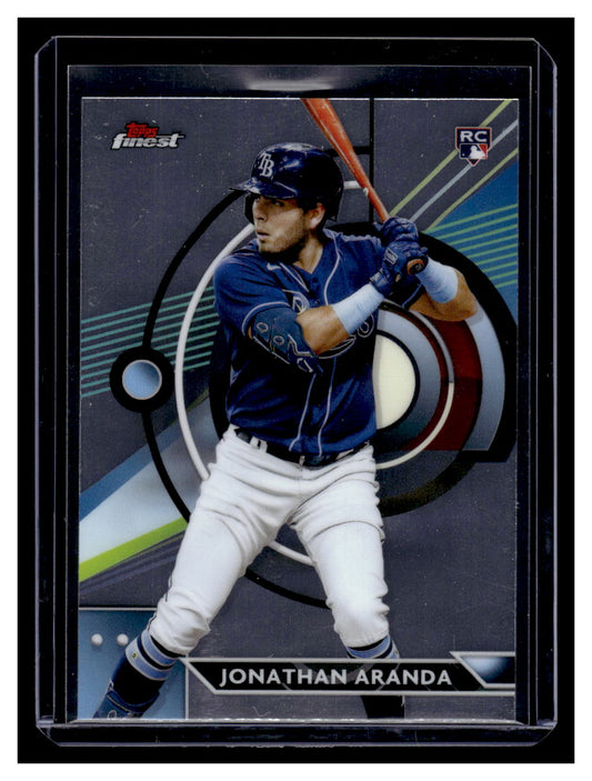 2023 Topps Finest #47 Jonathan Arada Rookie RC (Tampa Bay Ray)