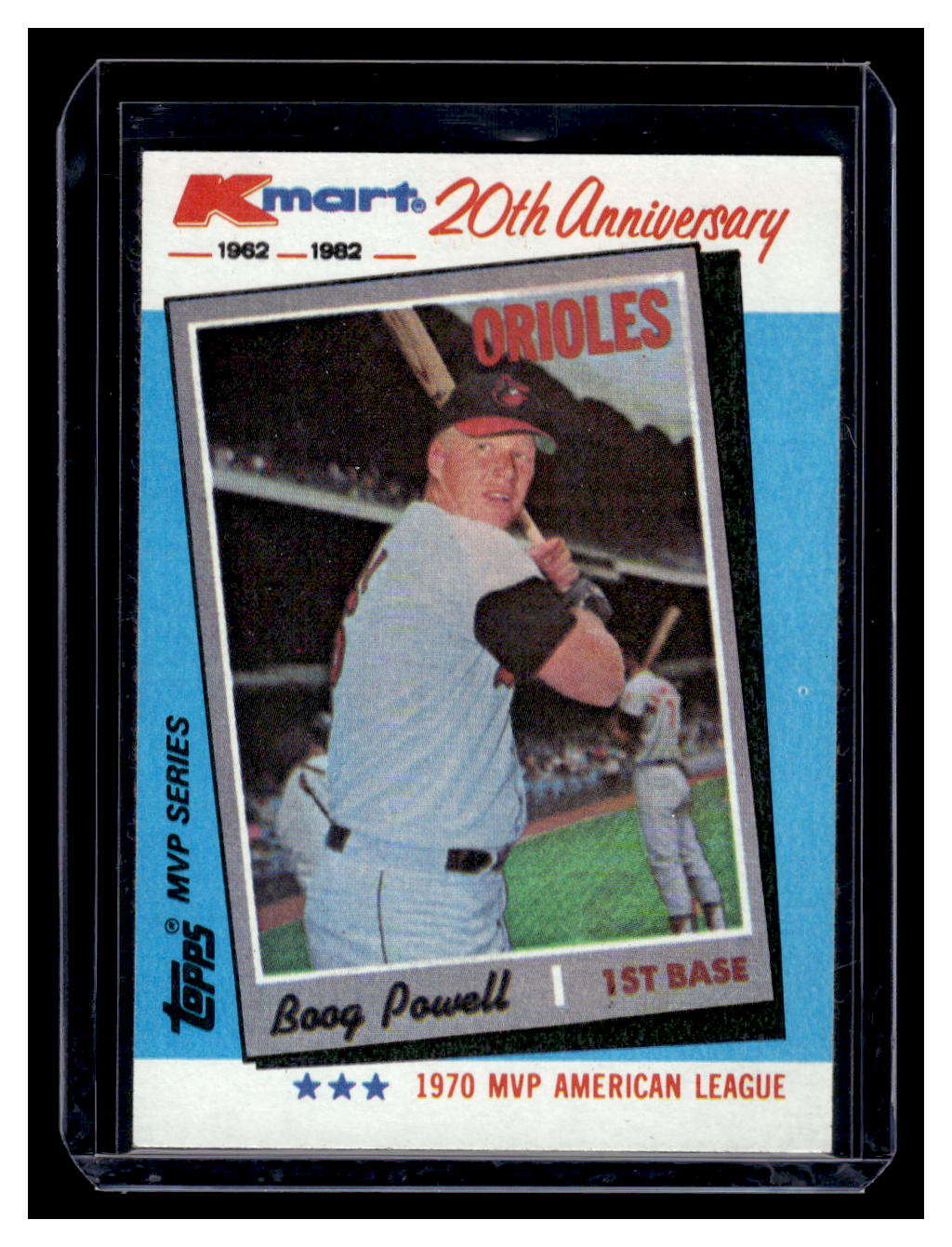 1982 Topps Kmart 20th Anniversary #17 Boog Powell (Baltimore Orioles)