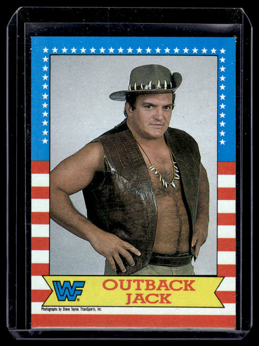 1987 Topps WWF Outback Jack Wrestling Stars #14