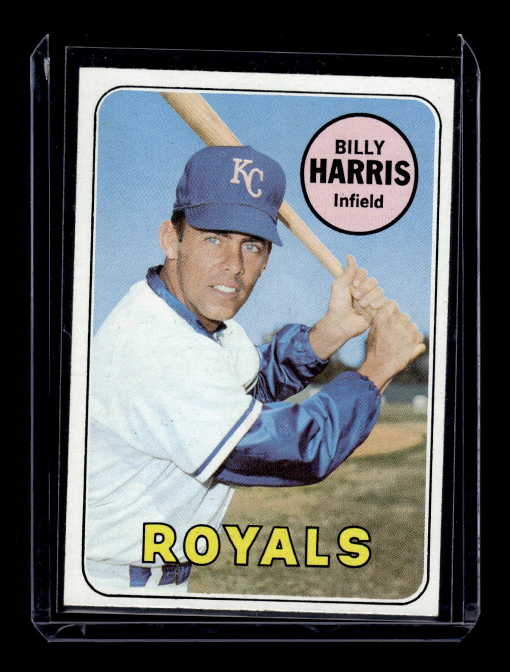 1969 Topps #569 Billy Harris (Kansas City Royals)