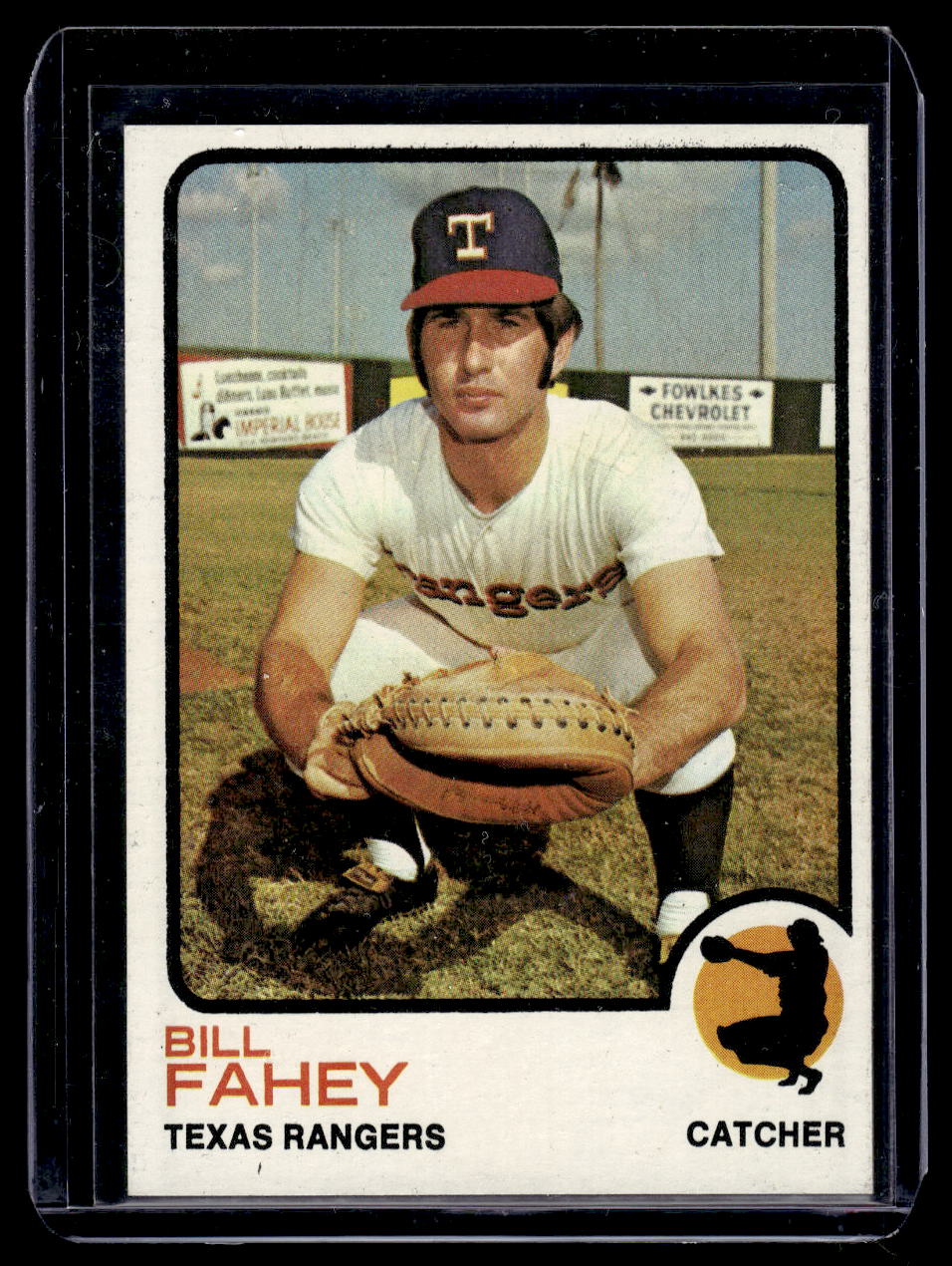 1973 Topps #186 Bill Fahey (Texas Rangers)