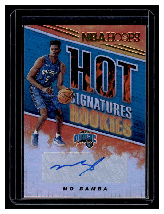 2018-19 Panini NBA Hoops #HSR-MOB "Hot Signatures Rookies" Mo Bamba Rookie RC (Orlando Magic)