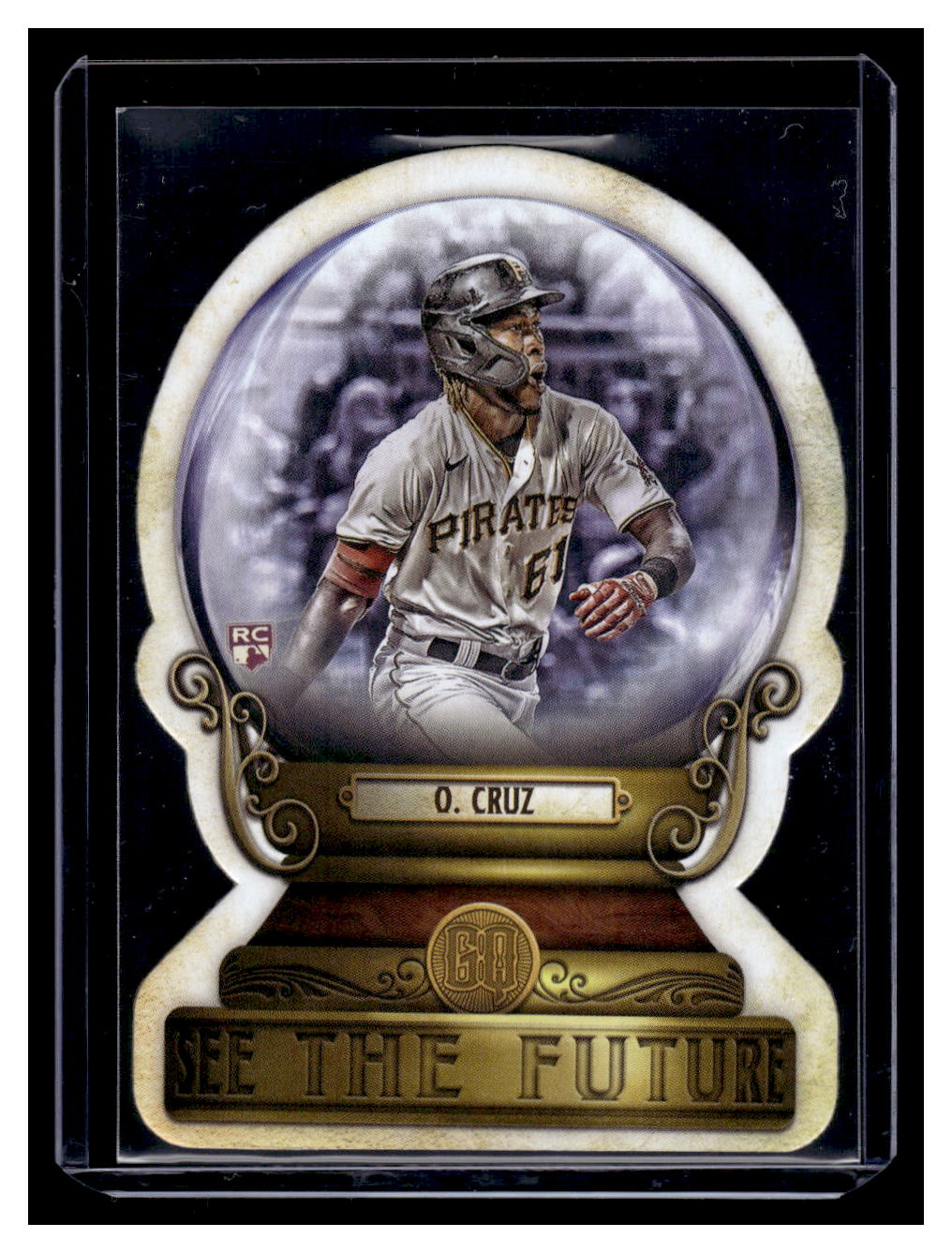 2022 Topps Gypsy Queen "Crystal Gazing Die-Cut" #CG-4 Oneil Cruz Rookie RC (Pittsburgh Pirates)