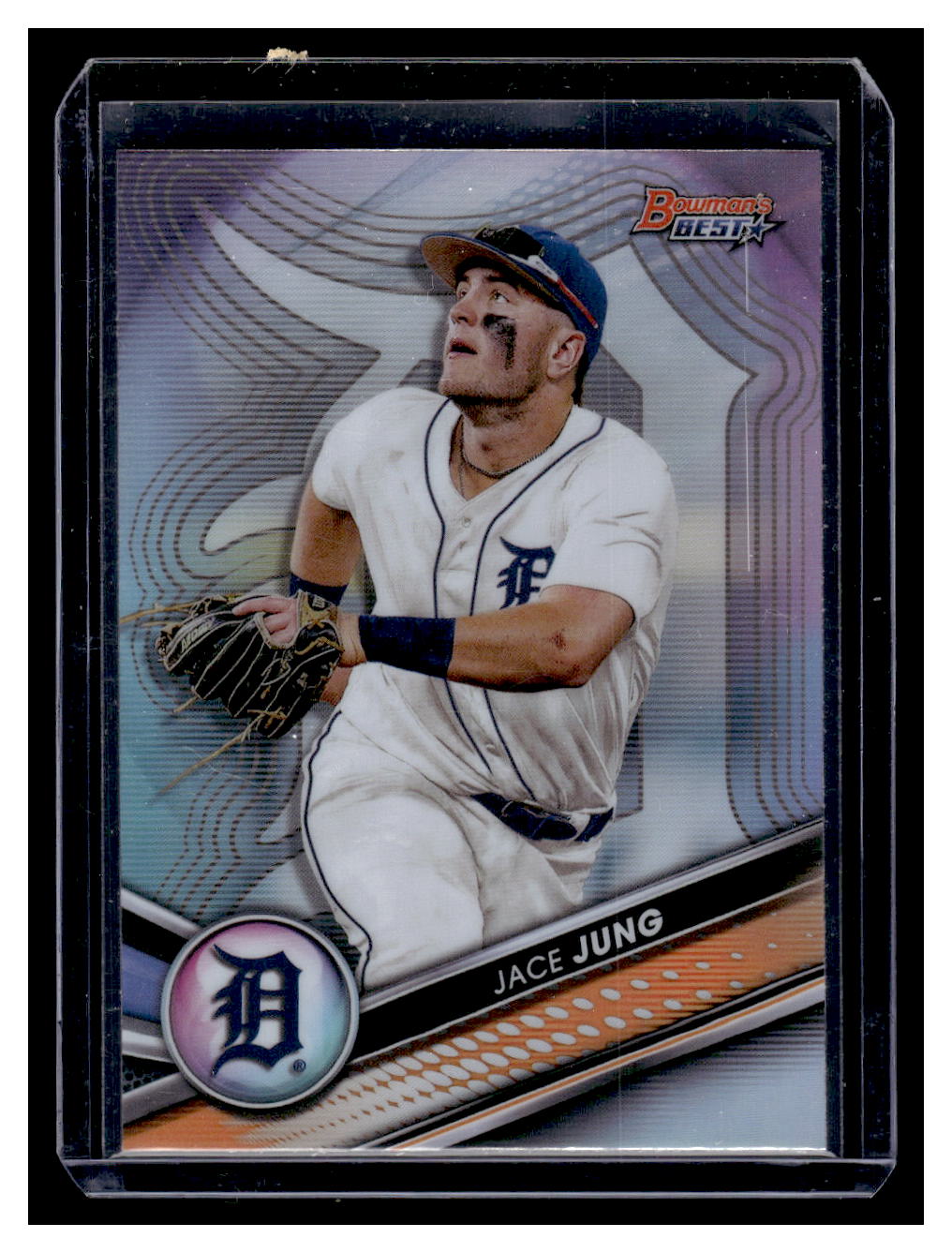 2022 Bowman's Best "Prospective Royalty" #PR-11 Jace Jung Rookie RC (Detroit Tigers)