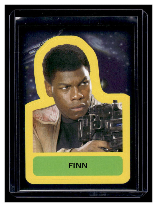 2015 Topps Star Wars Journey to The Force Awakens Stickers Finn #S-5