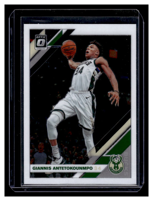 2019-20 Donruss Optic #81 Giannis Antetokounmpo (Milwaukee Bucks)