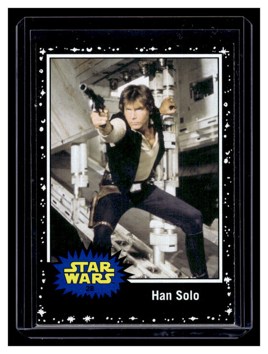 2015 Topps Star Wars: Journey to The Force Awakens Black Starfield Border Han Solo #8