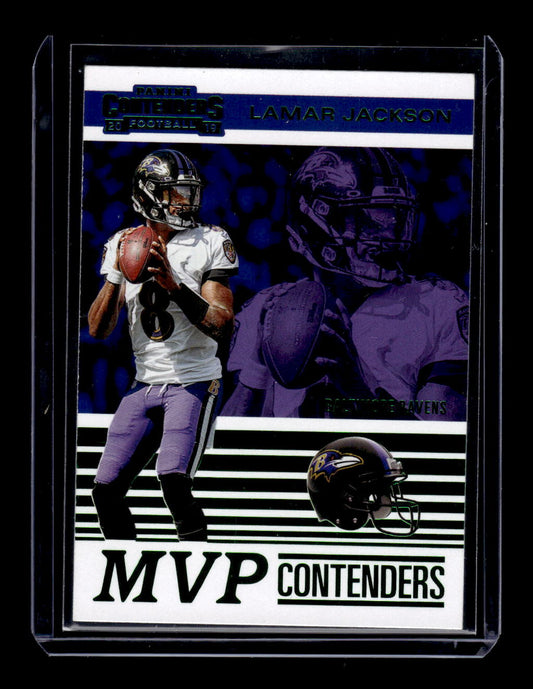 2019 Panini MVP Contender  #MVP-LJ Lamar Jackson (Baltimore Ravens)