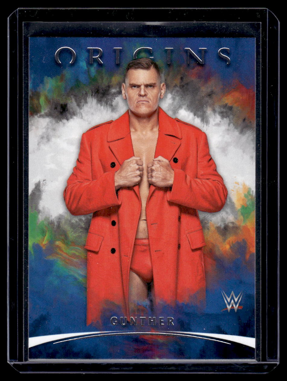 2022 Panini Chronicles Origins WWE Gunther Rookie RC Card #134