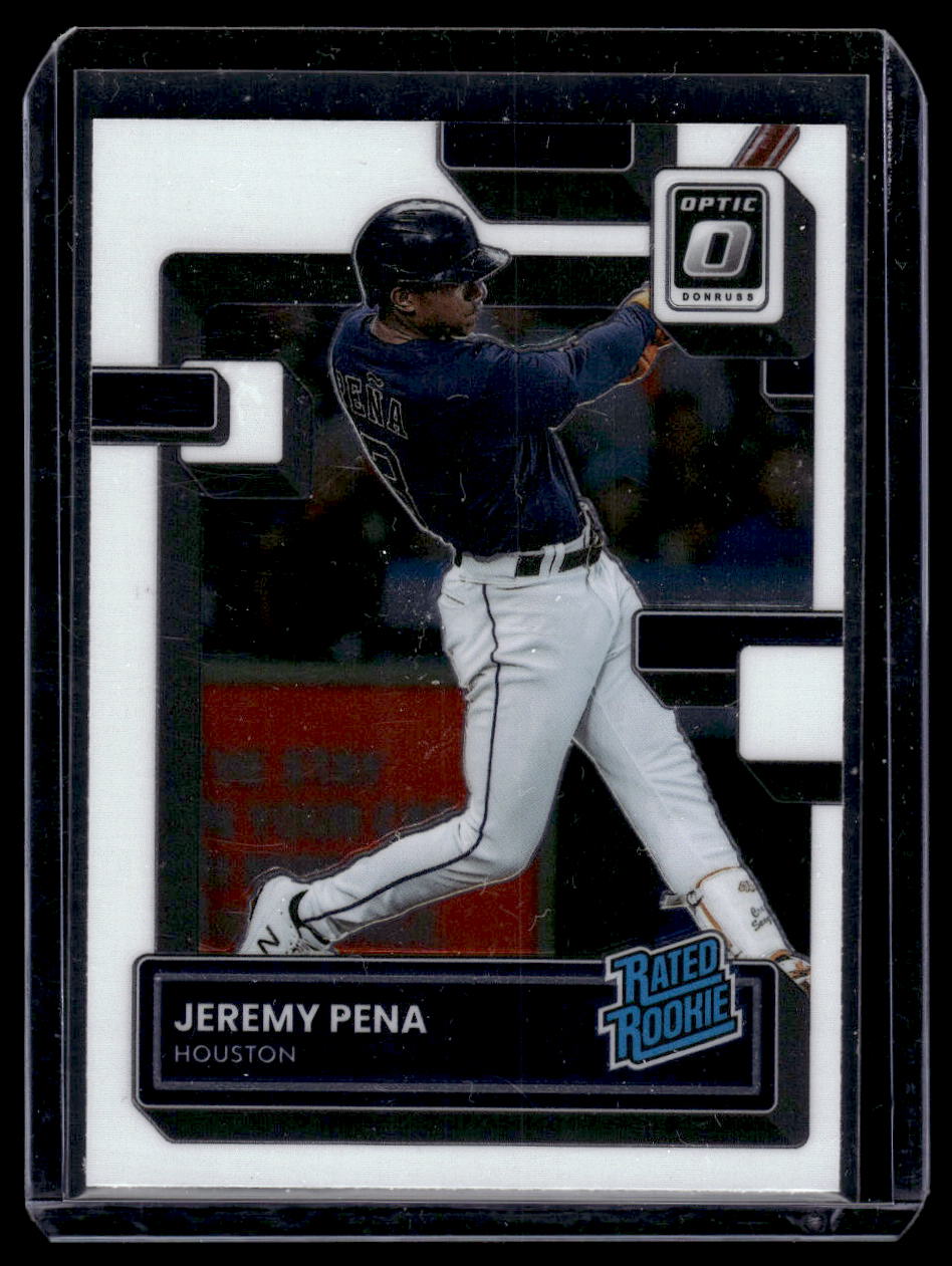 2022 Donruss Optic Rated Rookie #119 Jeremy Pena (Houston Astros)