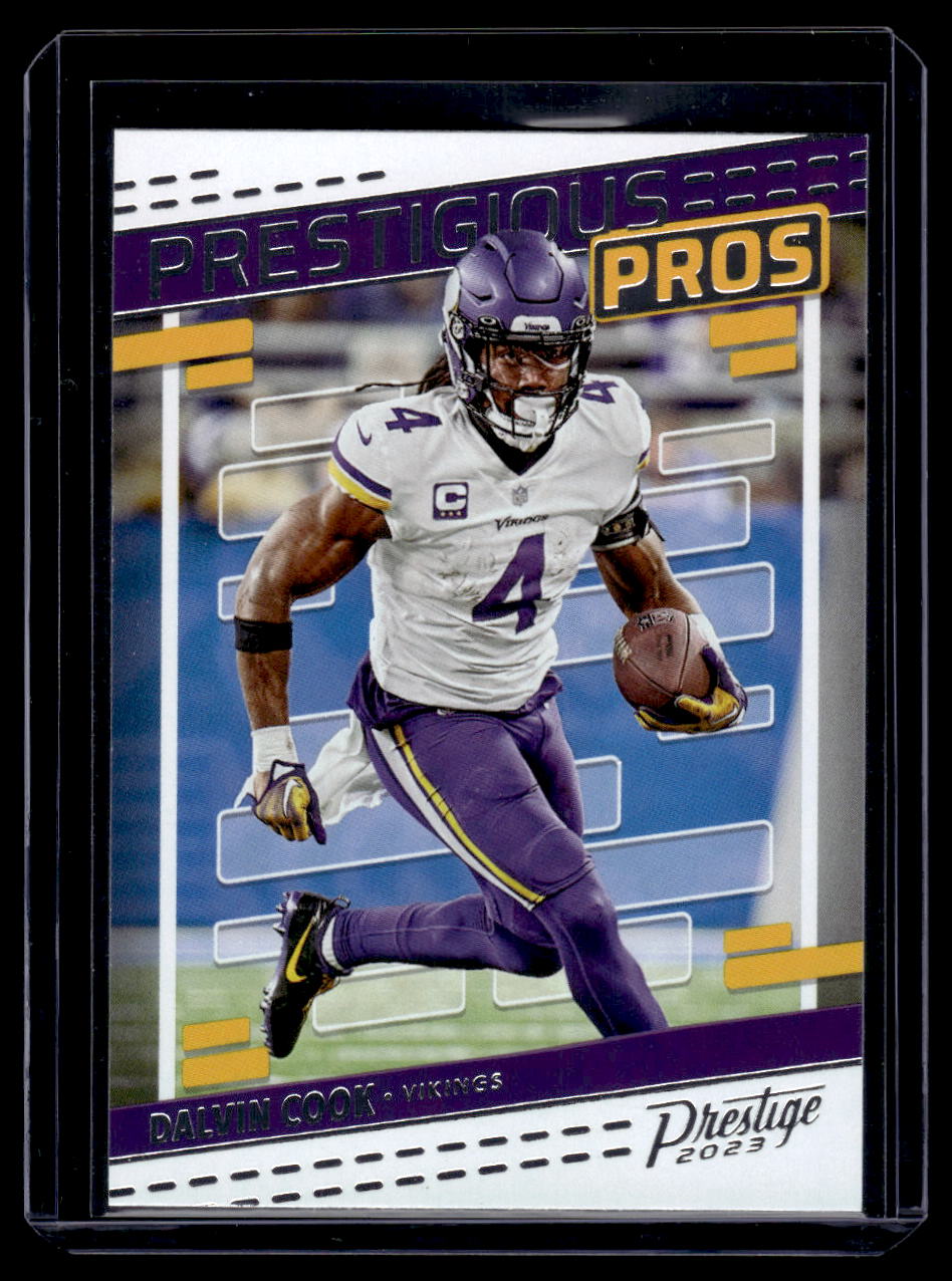 2023 Panini Prizm "Prestigous Pros" #PP-23 Dalvin Cook (Minnesota Vikings)