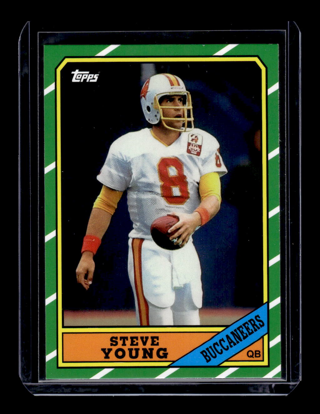 2012 Topps Rookie Reprint #374 Steve Young 86 (Tampa Bay Buccaneers)