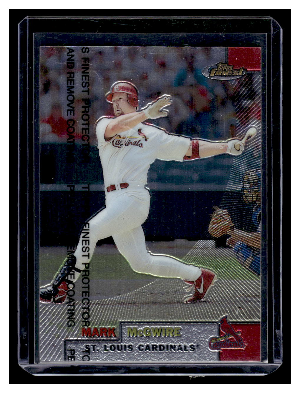 1999 Topps Finest #70 Mark McGwire (St. Louis Cardinals)