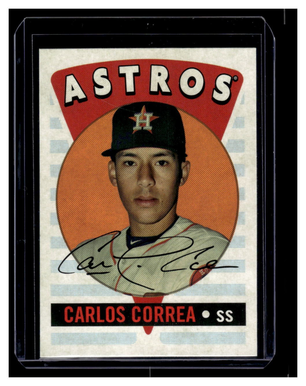 2017 Topps Archives "2016 Retro Original" #RO-10 Carlos Correa (Houston Astros)