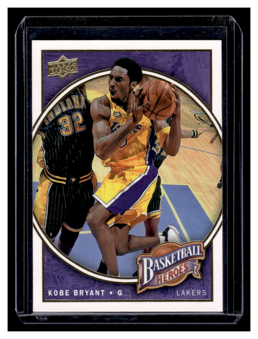 2008 Upper Deck "Basketball Heroes" #KB-5 Kobe Bryant (Los Angeles Lakers)