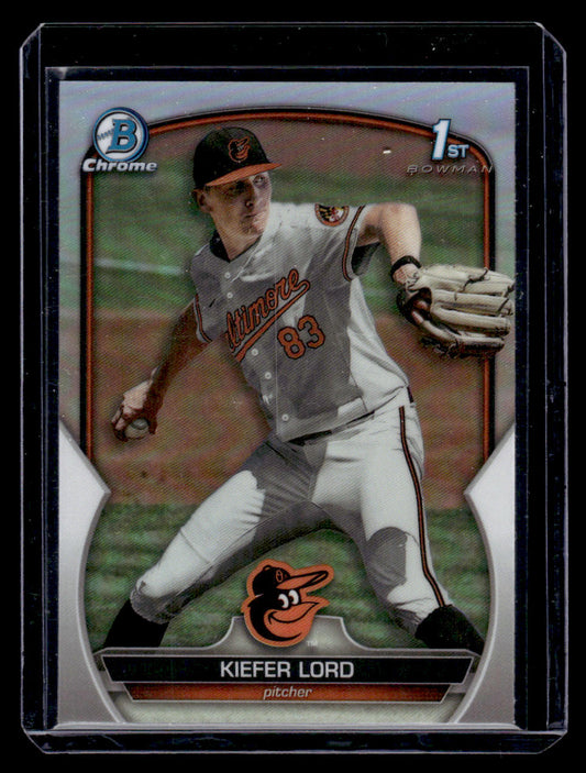 2023 Bowman Draft Kiefer Lord Chrome Refractor 1st Bowman #BDC-137 (Orioles)