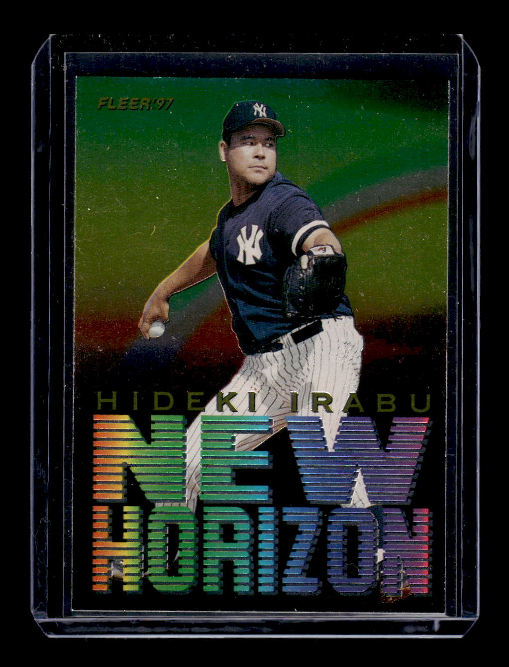 1997 Fleer "New Horizon #8 Hideki Irabu (New York Yankees)