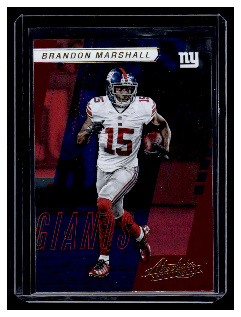 2017 Panini Absolute #45 Brandon Marshall (New York Giants)