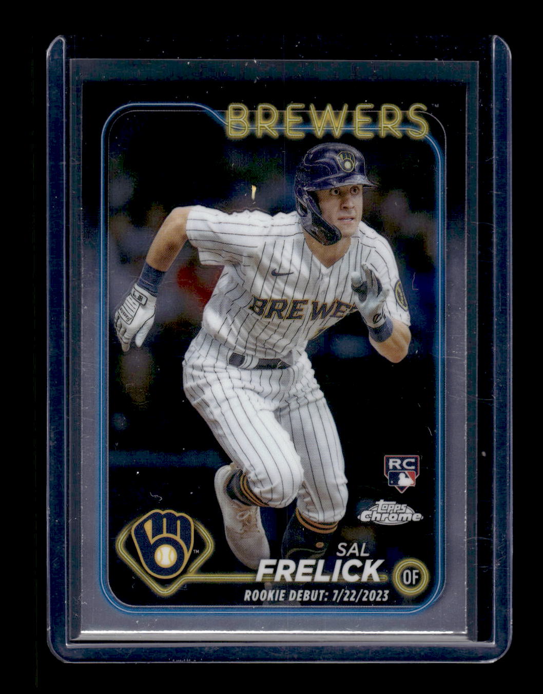 2024 Topps Chrome Update #USC61 Sal Frelick (RC) (Milwaukee Brewers)