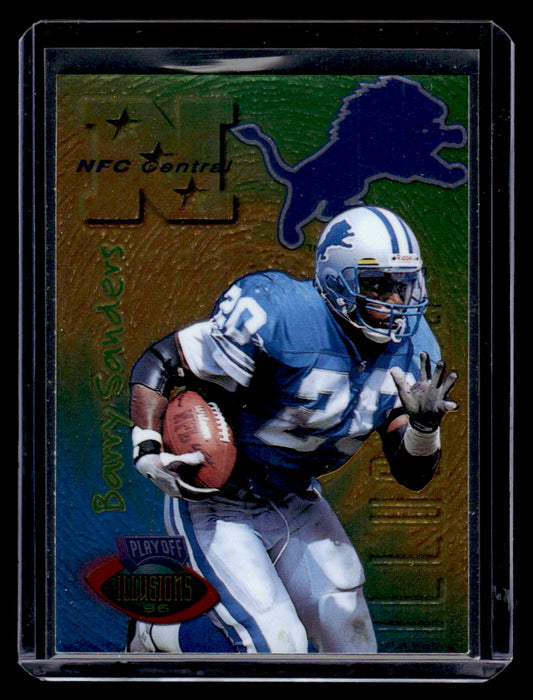 1996 Playoff Illusions #70 Barry Sanders (Detroit Lions)