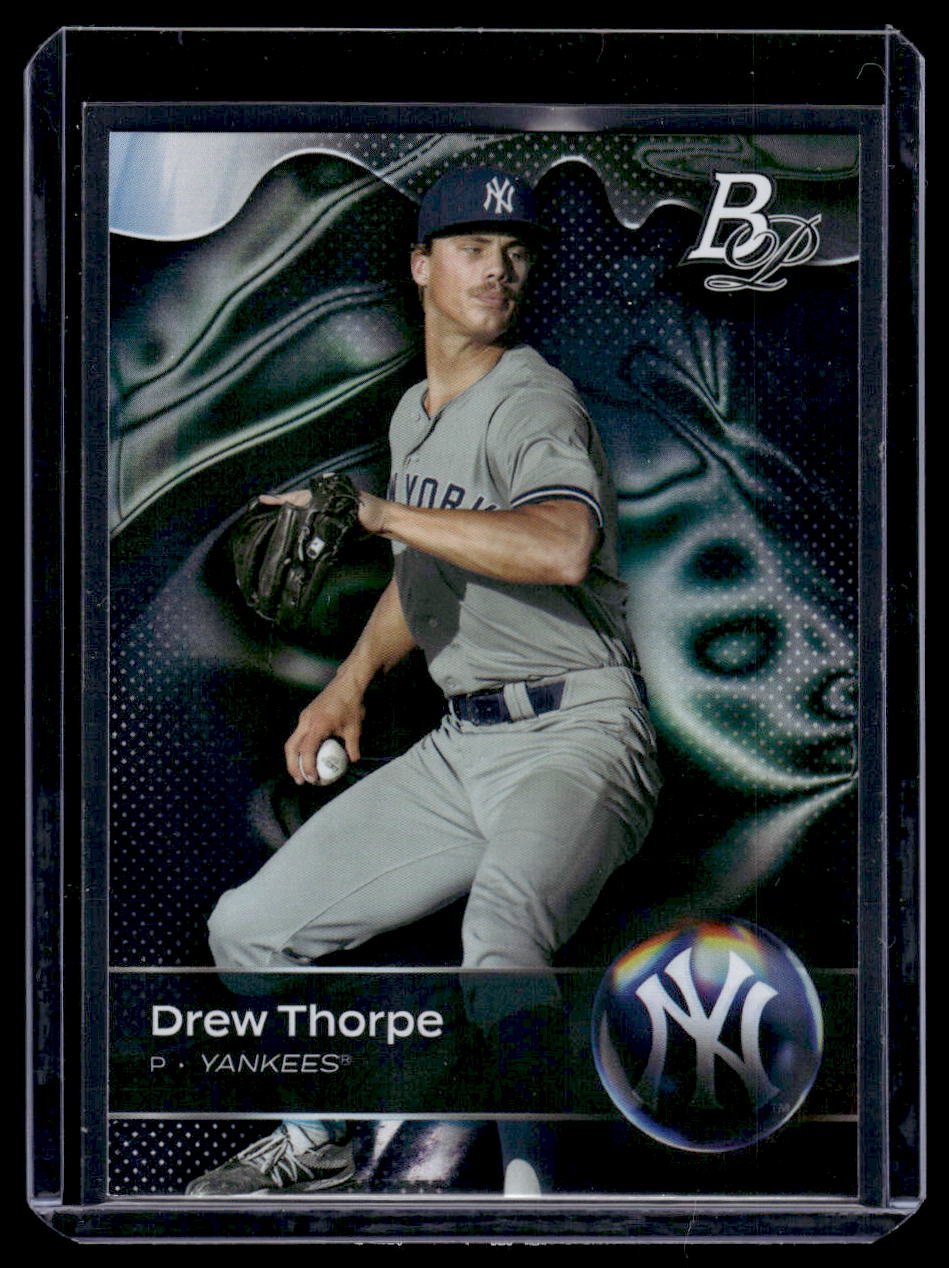 2023 Bowman Platinum Top Prospects #TOP-10 Drew Thrope (New York Yankees)