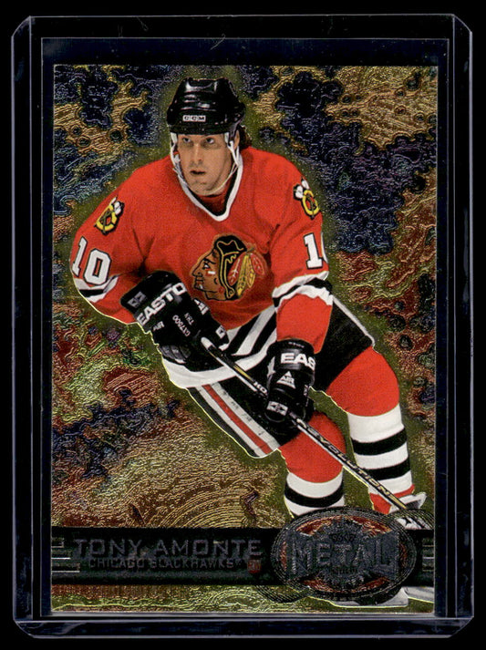 1996 Metal Universe #24 Tony Amonte (Chicago Blackhawks)