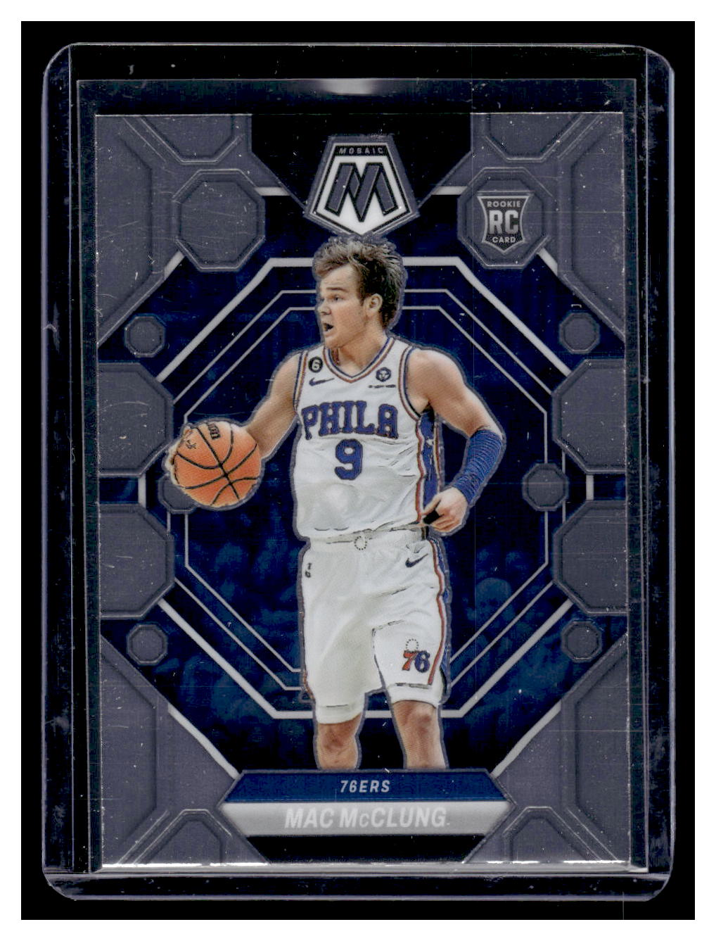 2022-23 Panini Mosaic #238 Mac McClung Rookie RC (Philadelphia 76ers)