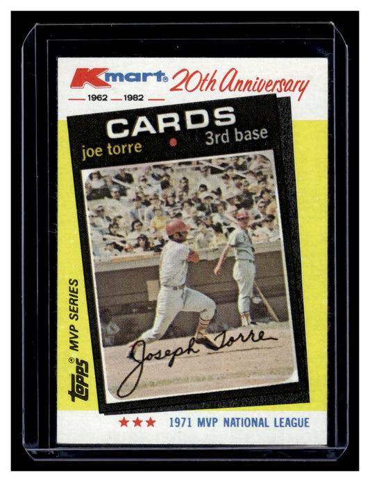 1982 Topps Kmart 20th Anniversary #20 Joe Torre (St. Louis Cardinals)