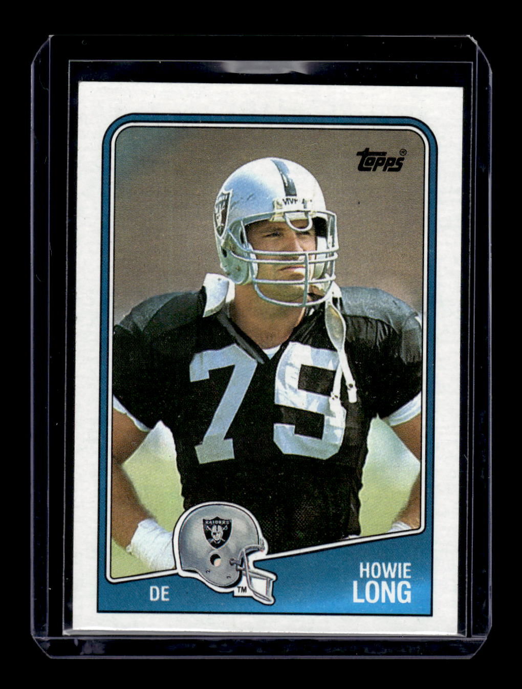 1988 Topps #333 Howie Long (Los Angeles Raiders)