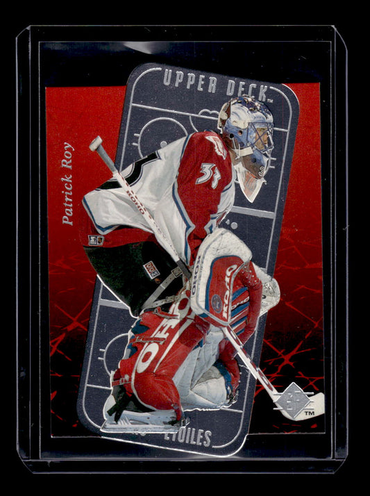 1995-96 SP Stars Etoiles #E9 Patrick Roy (Colorado Avalanche)