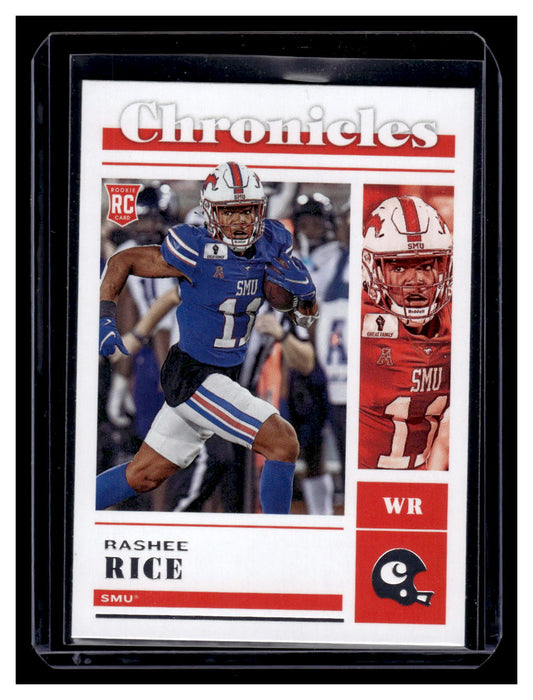 2023 Panini Chronicles Draft Picks #15 Rashee Rice (SMU)