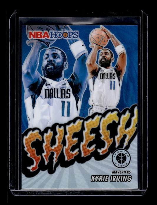 2023-24 Hoops Premium Stock Sheesh Silver Prizm #18 Kyrie Irving (Dallas Mavericks)