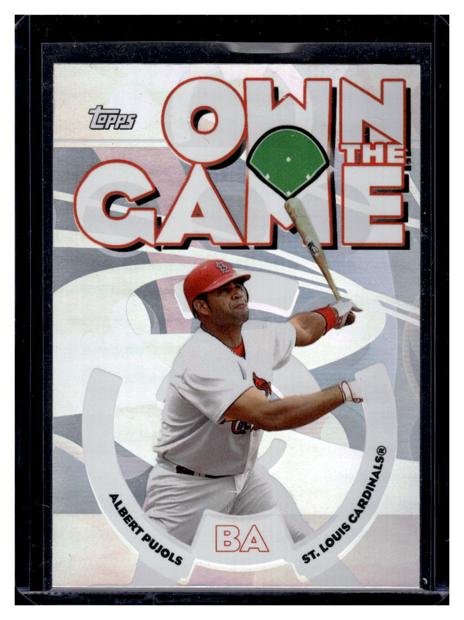 2006 Topps "Own the Game" #OG3 Albert Pujols (St. Louis Cardinals)