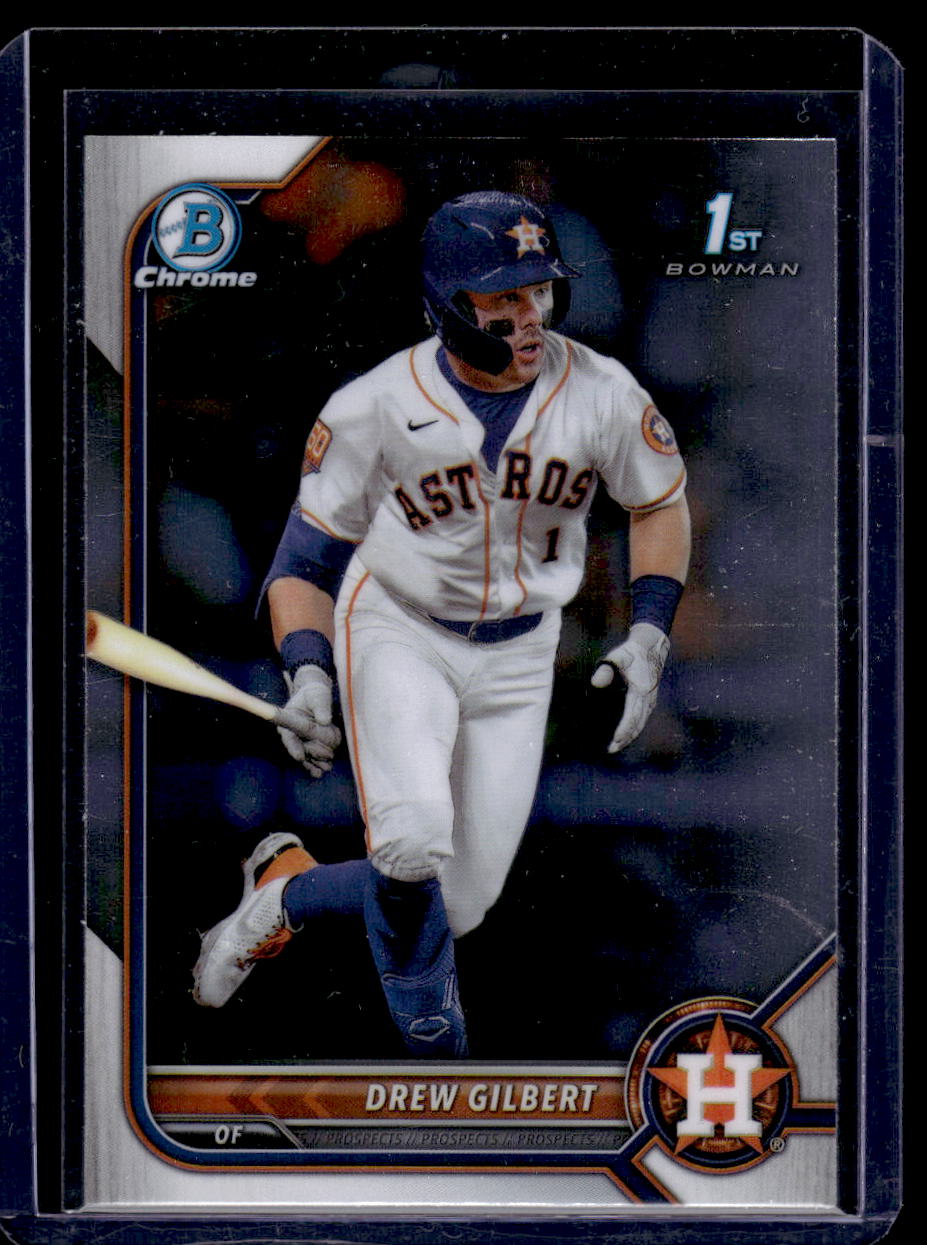 2022 Bowman Draft Chrome #BDC-152 Drew Gilbert (Houston Astros)