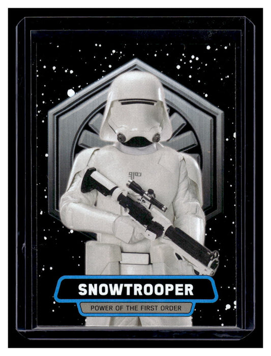 2015 Star Wars Journey to The Force Awakens Power First Order Snowtrooper #FO-4