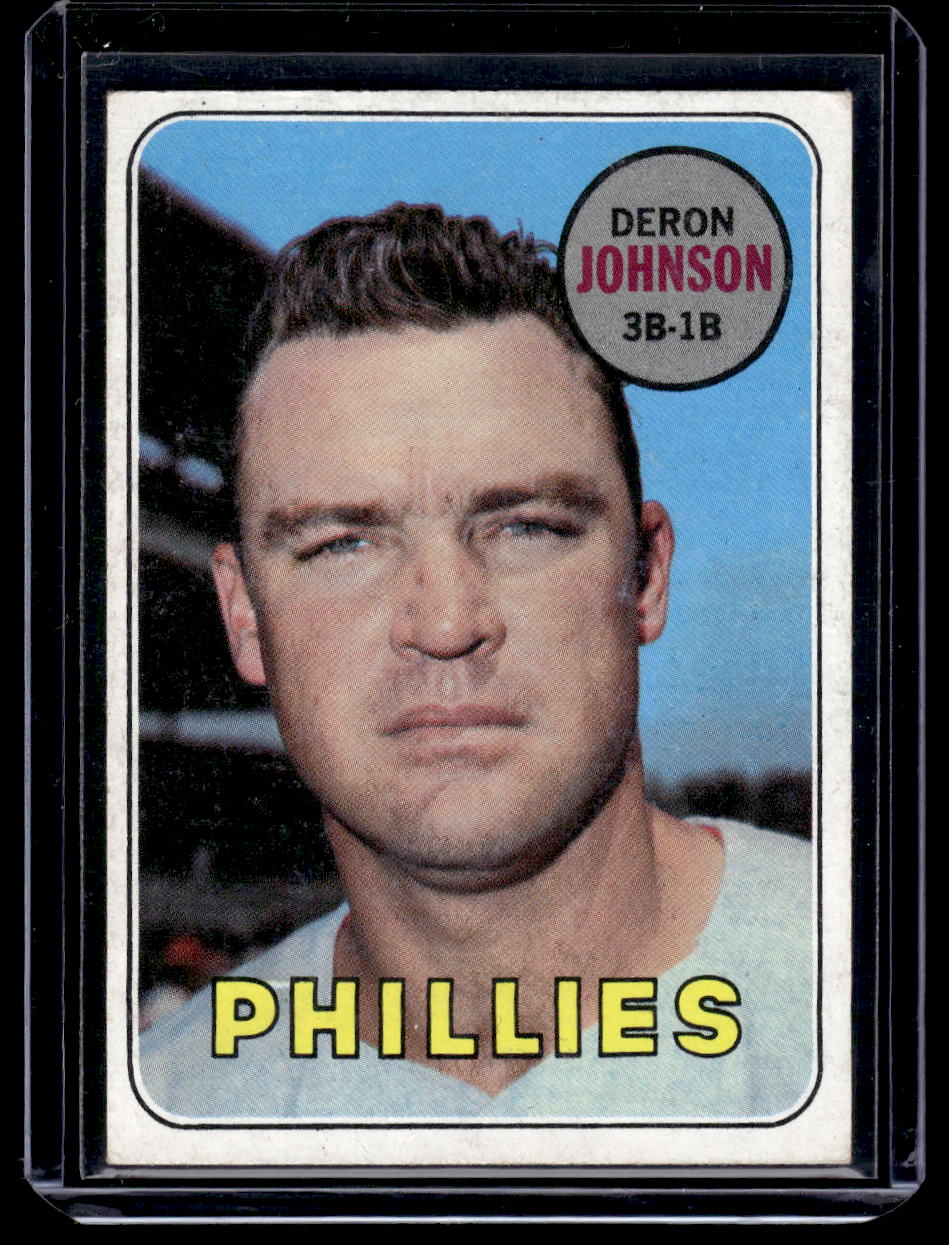 1969 Topps #297 Dron Johnson (Philadelphia Phillies)