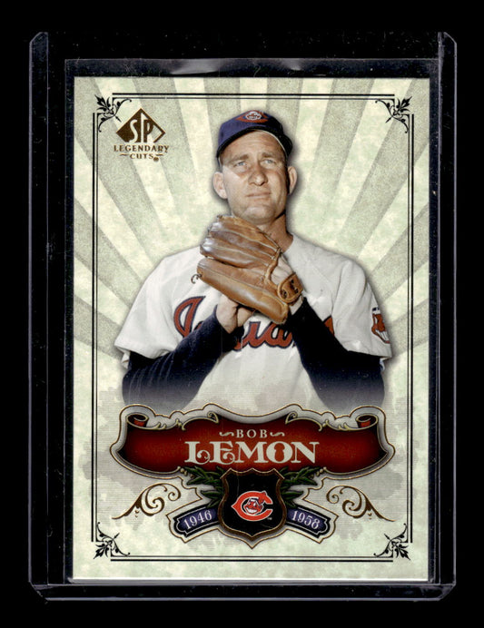 2006 SP Legendary Cuts #78 Bob Lemon (Cleveland Indians)