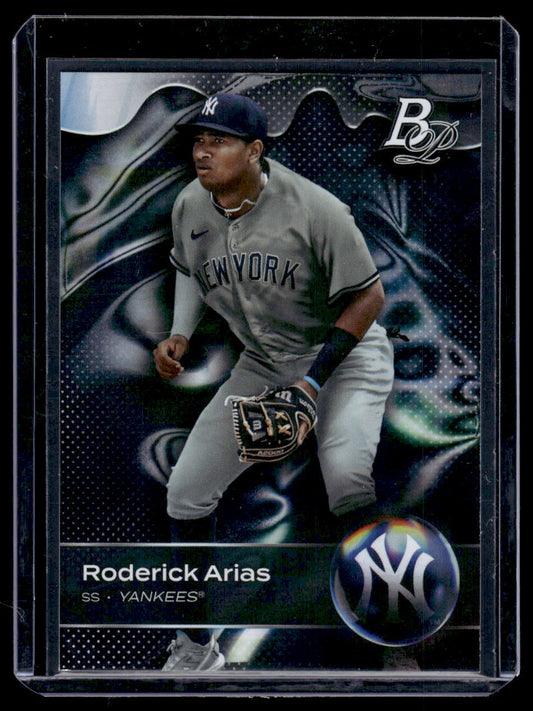 2023 Bowman Platinum Top Prospects #TOP-43 Roderick Arias (New York Yankees)