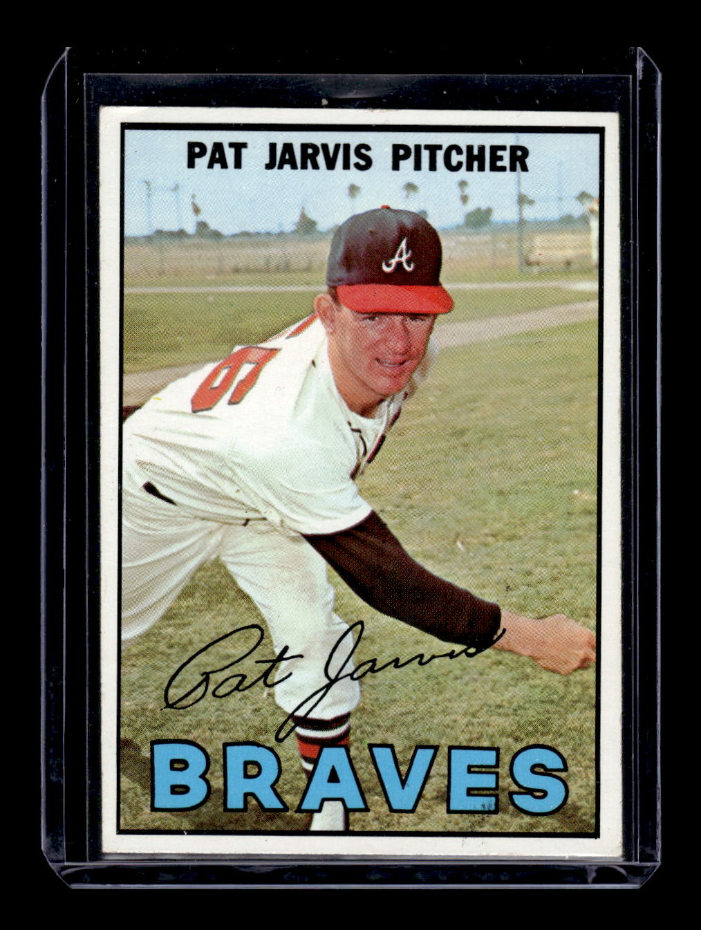 1967 Topps Rookie #57 Pat Jarvis (Atlanta Braves)