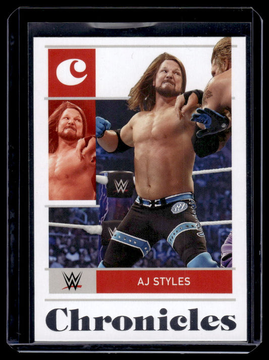 2022 Panini Chronicles WWE AJ Styles #99