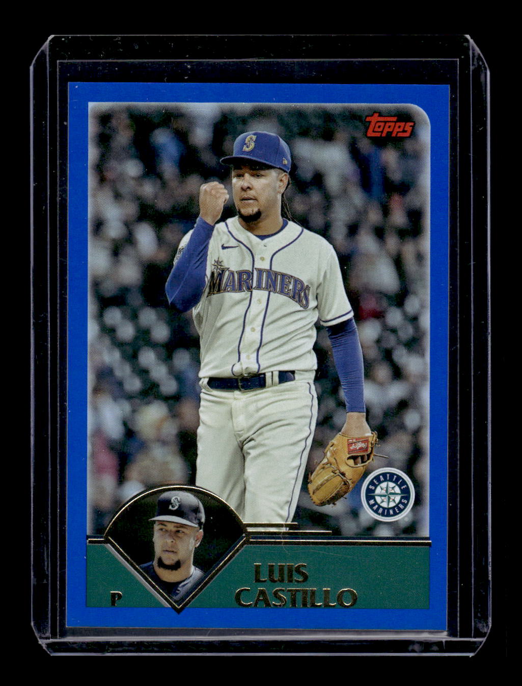 2023 Topps Archives - 2003 Topps Rainbow Foil #263 Luis Castillo #'d /199 (Seattle Mariners)