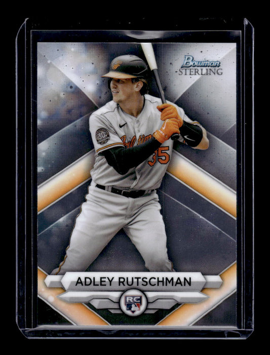 2023 Bowman Sterling Rookies #BSR50 Adley Rutschman (Baltimore Orioles)