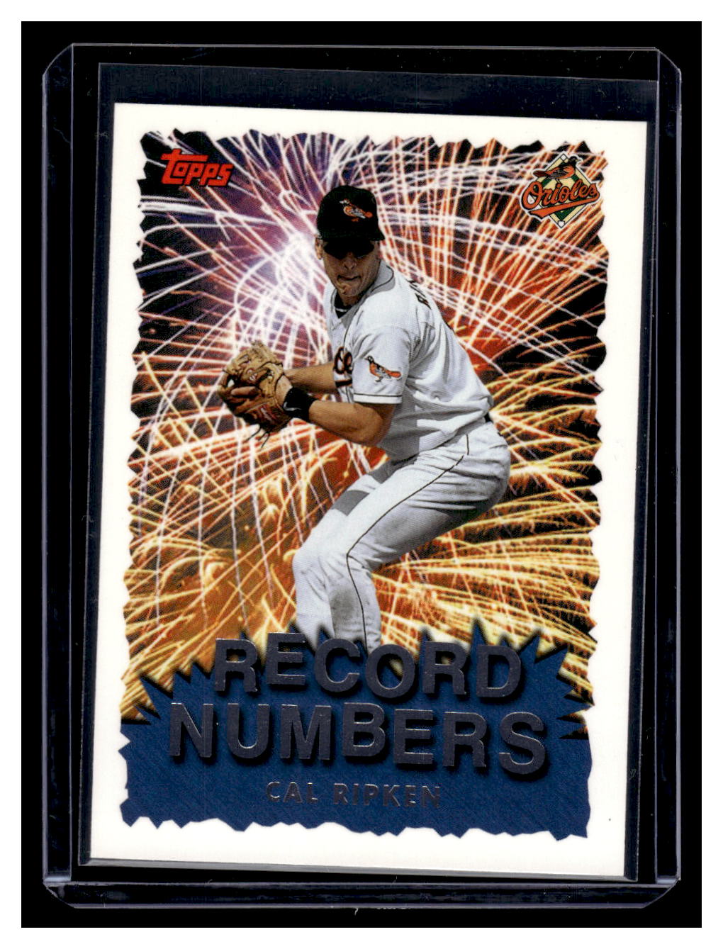 1999 Topps "Record Numbers" #RN9 Cal Ripken (Baltimore Orioles)