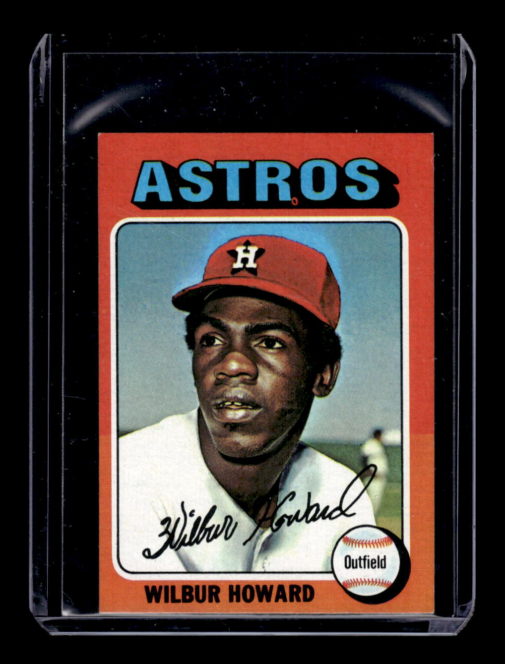 1975 Topps Mini #563 Wilbur Howard (Houston Astros)